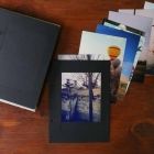 4x6 Phote Frame Style 2-Ring Binder Refill, Double Sided, Black, 7Sheets