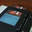 4x6 Phote Frame Style 2-Ring Binder Refill, Double Sided, Black, 7Sheets