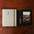 4x6 Phote Frame Style 2-Ring Binder Refill, Double Sided, Black, 7Sheets