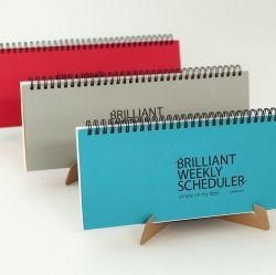Brilliant weekly scheduler