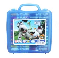 Bernard Bear Crayons in Case 12 Colors 