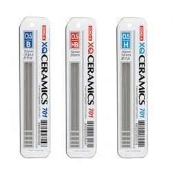 Ceramics XQ 701 Mechanical Pencil Leads 0.5mm , 12PCS