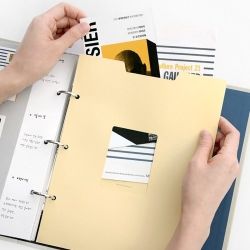 Iconic memory binder (Binder refills)