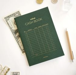Value - Cash Book, Expense Tracker Organizer