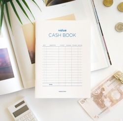 Value - Cash Book, Expense Tracker Organizer