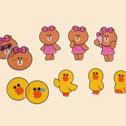 Deco Sticker(Choco/Sally)