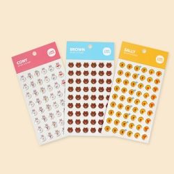 Epoxy Sticker(Brown)