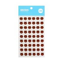 Epoxy Sticker(Brown)