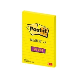 Post-it Super Sticky Notes 1ea, Lined, 45Sheets, 660 (102x152)