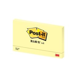 Post-it Sticky Note Pad, 127X76mm, 100 Sheets,655 (127x76)