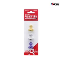 Chess Type Magnet Holder 21mm 3pcs