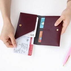 Slit Passport Case