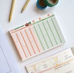 Barobaro TOEIC OMR Answer Sheet