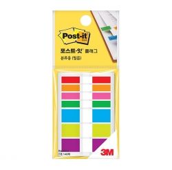 Post-it Flags, 7 Rainbow Colors 140 Flags Total, 683
