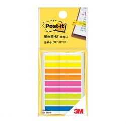 Post-it Flags, Transpaflags, Highlighter Colors, 44mmx6mm, 683T-9KE