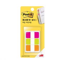 Post-it Filing Tabs, 38mmx18mm, 686SS-3PGO