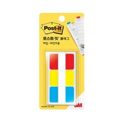 Post-it Filing Tabs, 38mmx25.4mm, N686-BRY