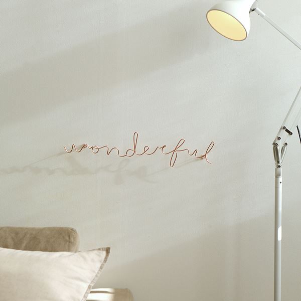 Wire lettering:cooper  01~06