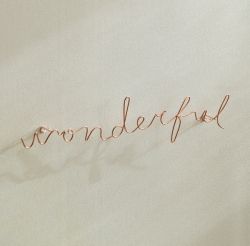 Wire lettering:cooper  01~06