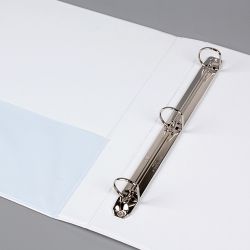 A4 White 3CM 3D ring BW937