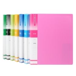 O-Ring Clear Binder, 40 Pockets 