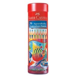 Watercolor Pencils 36colors In Round Case 