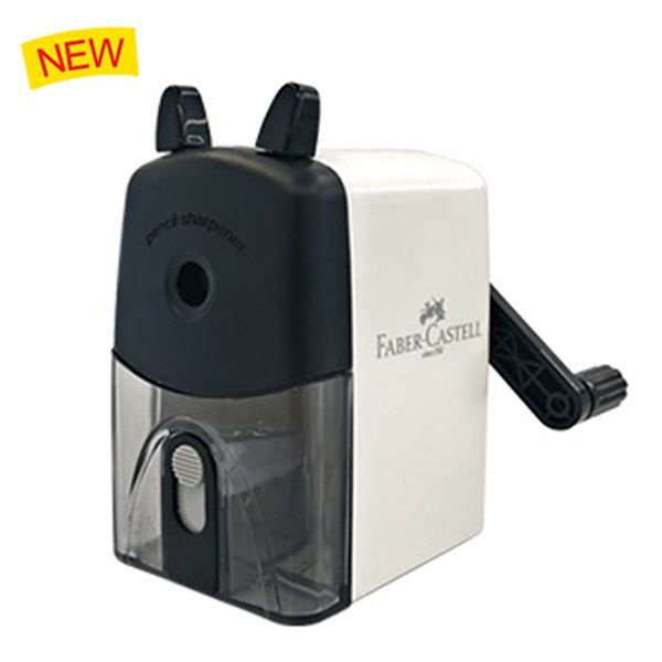 Handle Pencil Sharpener White