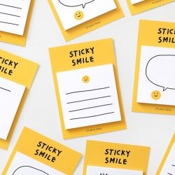 Sticky Smile Note Pad 