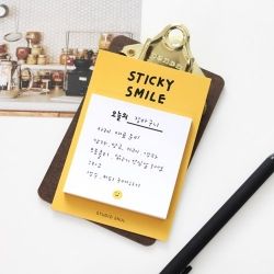 Sticky Smile Note Pad 
