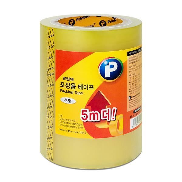 포장용테이프 투명 3롤 ( 48mm x 40m )