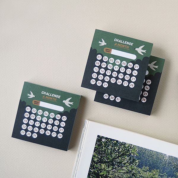 Cheallenge a Month Pad 