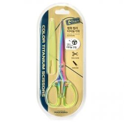 Color titanium scissors