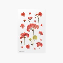 Press Flower Stickers_Geranium