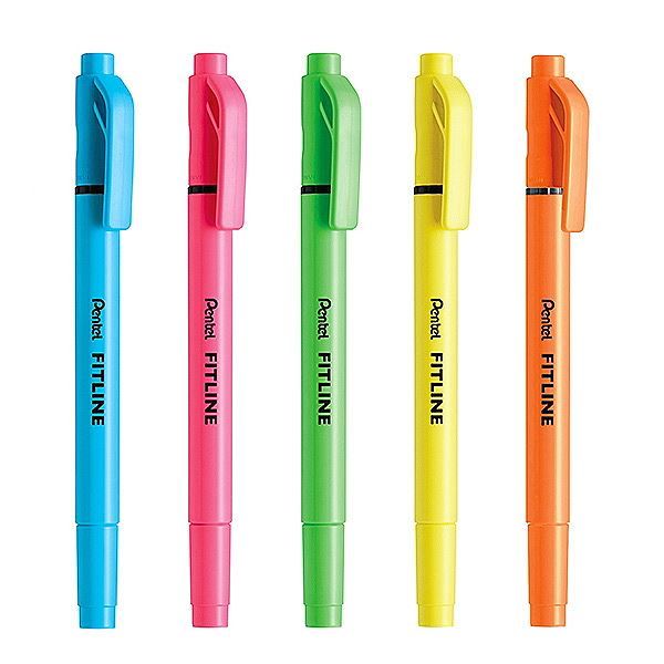 피트라인 형광펜(10개1세트)