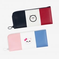 Wonnie Friends Flat Pencil Pouch
