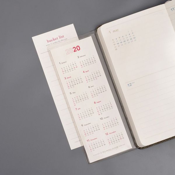 side pocket for note long