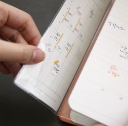 side pocket for note long