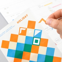 Two in One Sticker for Schedule 