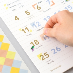 Two in One Sticker for Schedule 