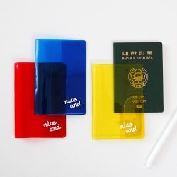 Clear Color Passport Cover