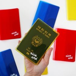 Clear Color Passport Cover