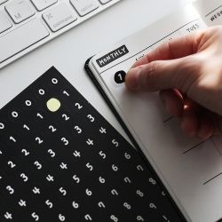 Drawing Number Sticker