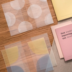 Double Pocket File for Sticker & Note