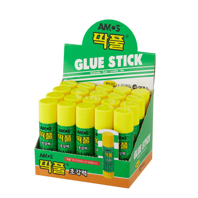 Amos Solid Glue Stick 15g (20pcs)