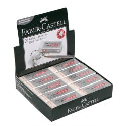 Dust-Free Erasers White(L), Set of 20