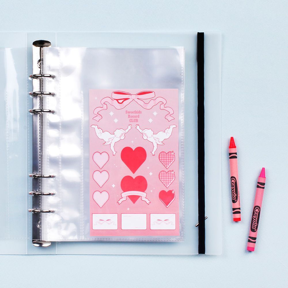 비온뒤 A5 데코포켓 리필파일_스티커