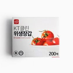 KT Clean Plastic Glove 200ea