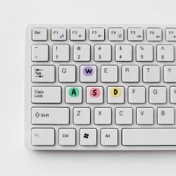 Drawing Alphabet Sticker Color 1 