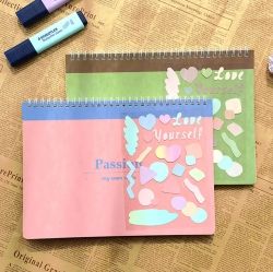 B5 Size Wide Twin Ring My Note, Cornell & Grid