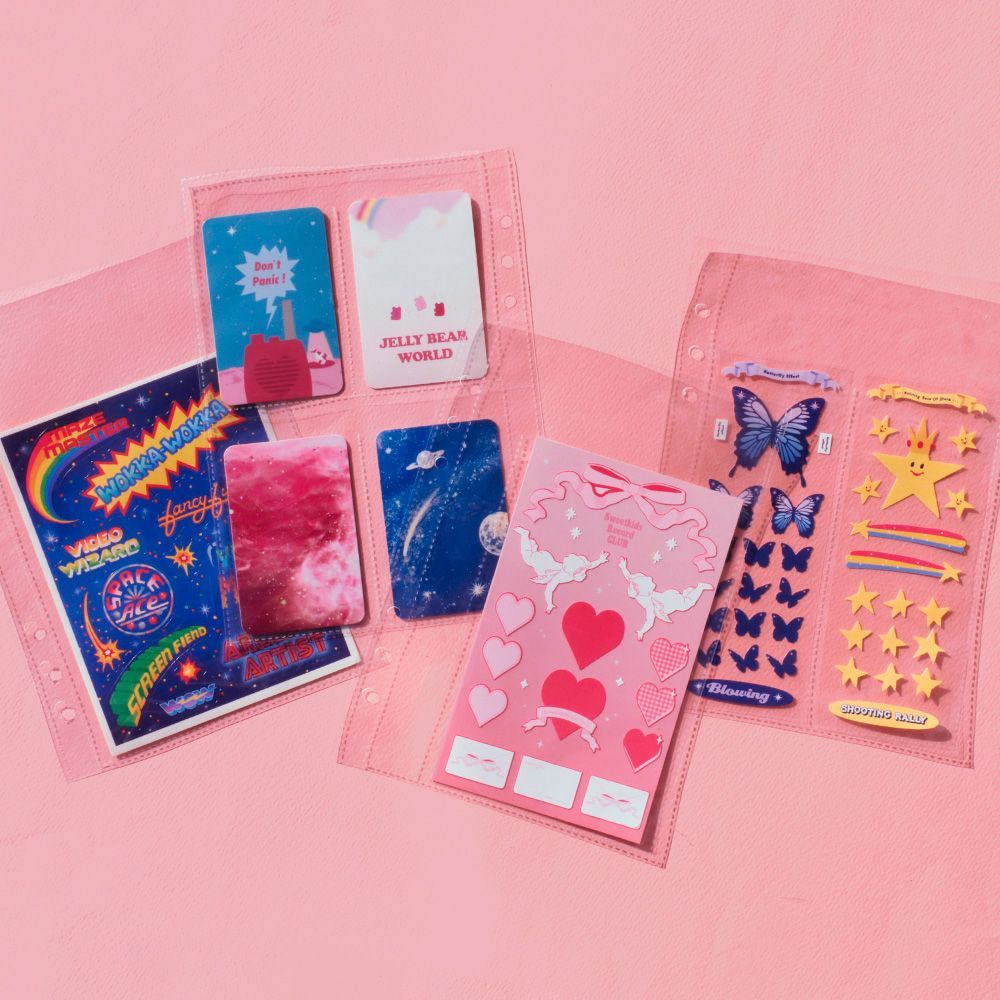 비온뒤 A5 데코포켓 파일리필용_양면 (5종)